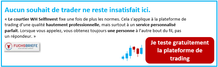 Testez gratuitement la démo de NanoTrader Full du courtier WH SelfInvest.